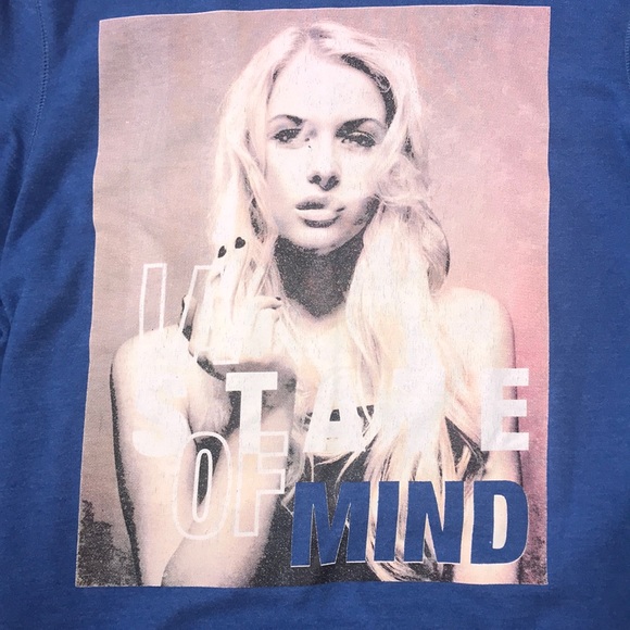 Blue RUE21 graphic sweater - Picture 2 of 4